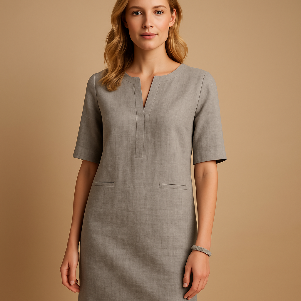 Casual chic lightweight dress for women with an airy flattering fit, perfect for daily wear, dinners, and weekend outings.