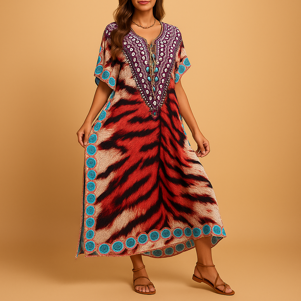 Comfortable breathable maxi dress for women with soft stretchy fabric and flattering fit, ideal for spring and summer occasions.