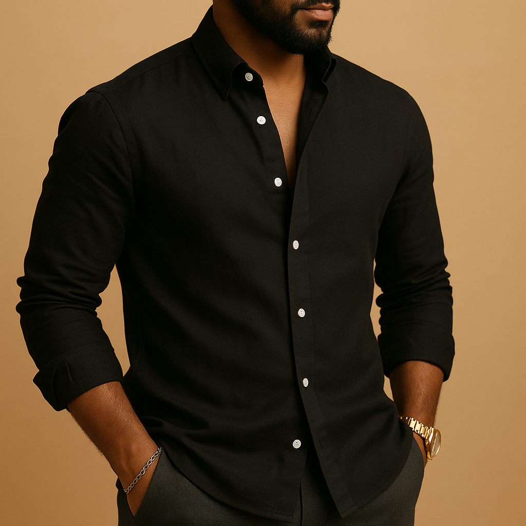 Lightweight breathable summer shirt for men | Mason