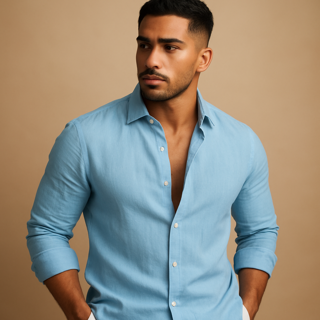 Lightweight breathable summer shirt for men | Mason