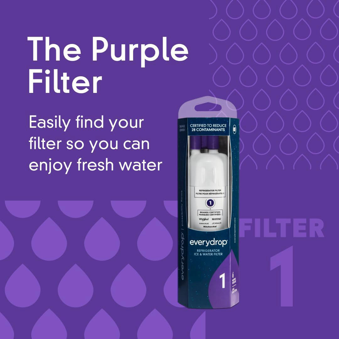 EDR1RXD1 Refrigerator water filter 1 - W10295370, 46-9081