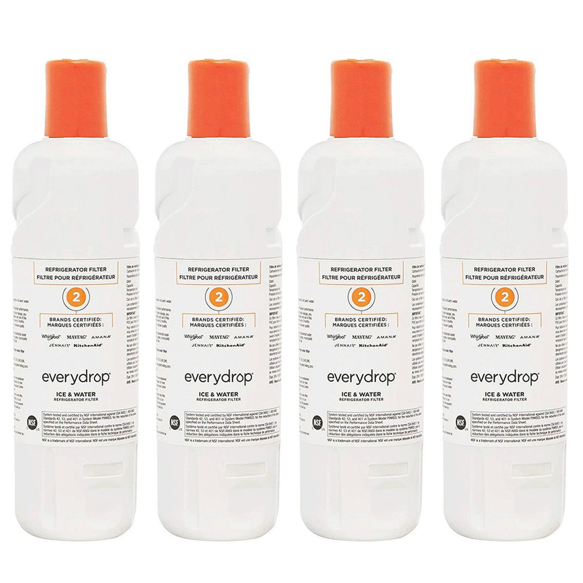 EDR2RXD1 Refrigerator water filter 2 - W10413645, 46-9082
