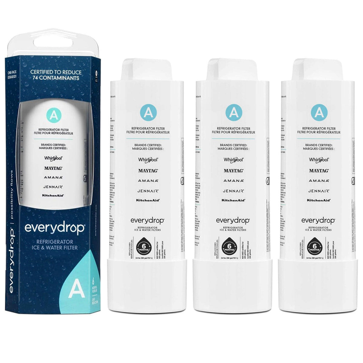 EDRARXD1 Refrigerator water filter A - EDRARXD1B, Filter A