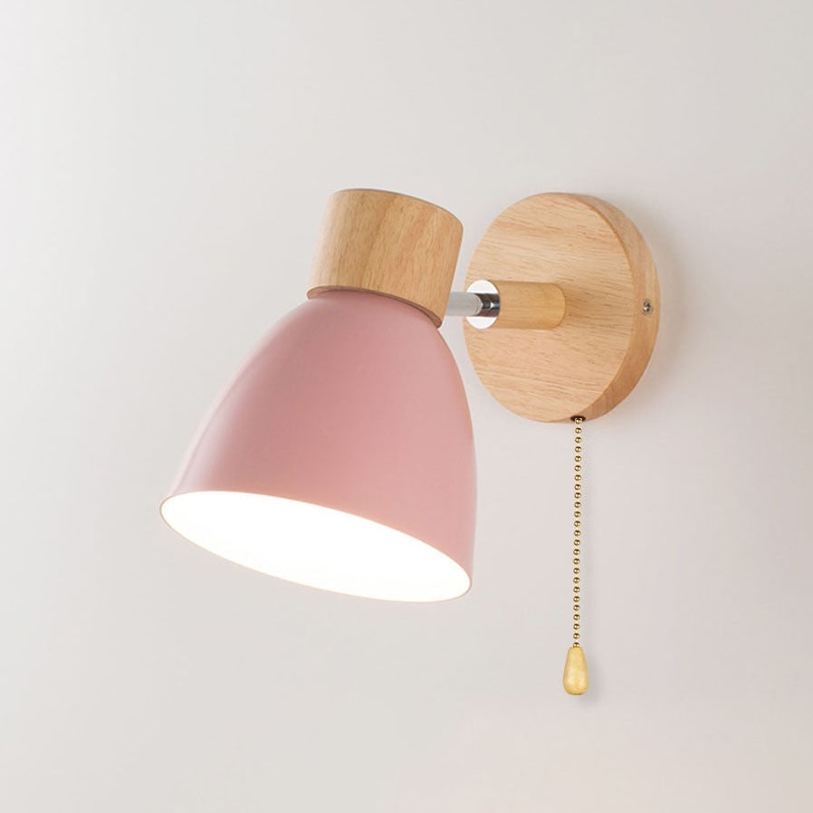 Adjustable Wall Sconce with Wooden Base and Swing Arm for Reading and Accent Lighting - Image 19