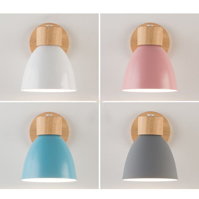 Adjustable Wall Sconce with Wooden Base and Swing Arm for Reading and Accent Lighting - Image 29