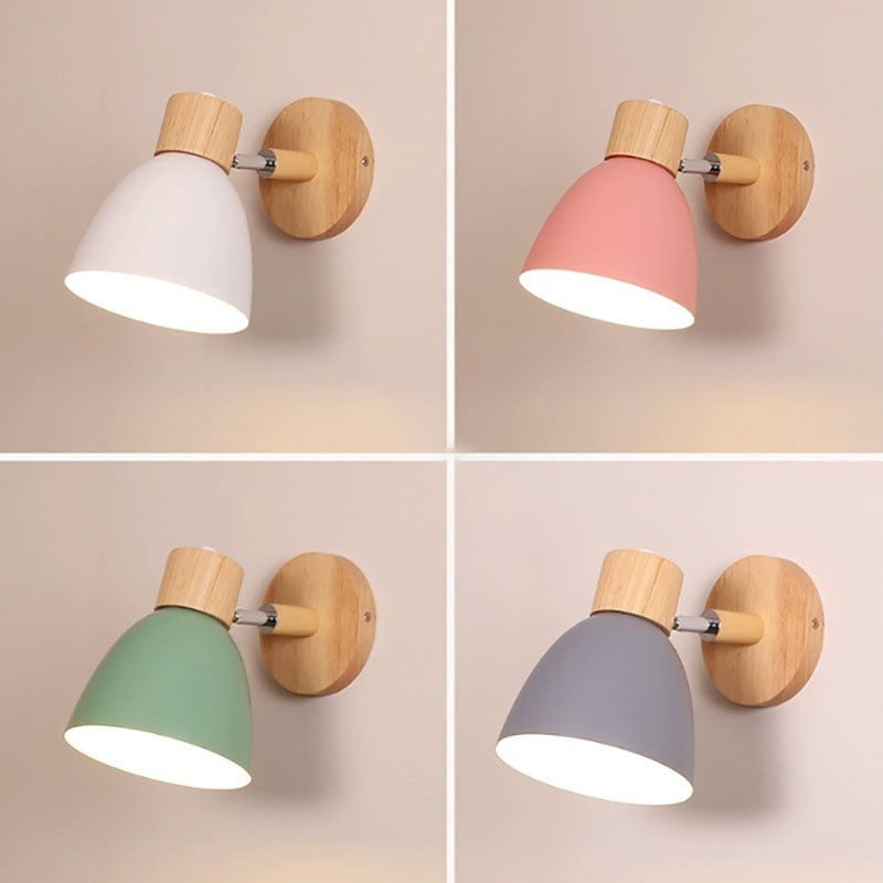 Adjustable Wall Sconce with Wooden Base and Swing Arm for Reading and Accent Lighting - Image 30