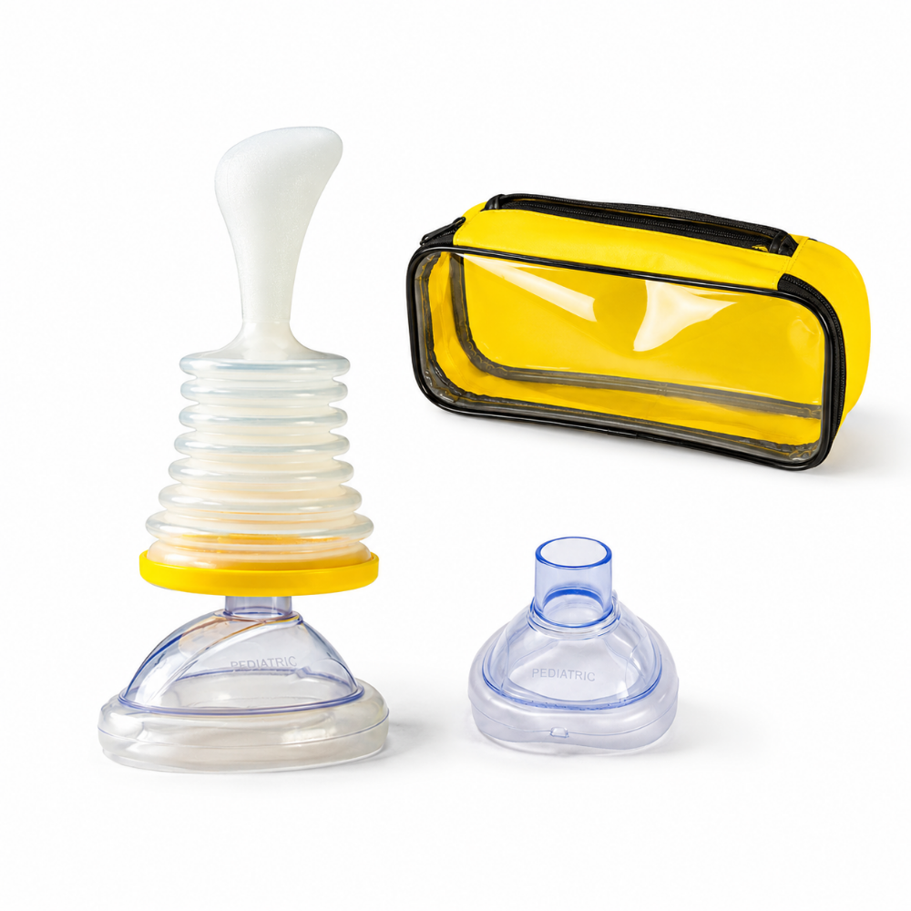 Anti Choking Device with Manual Suction and Masks for Emergency Airway Clearance - Image 3