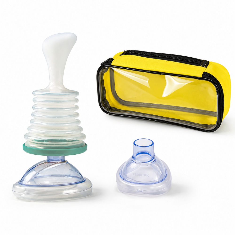 Anti Choking Device with Manual Suction and Masks for Emergency Airway Clearance - Image 4