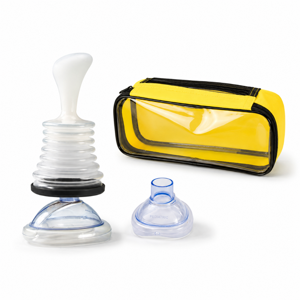 Anti Choking Device with Manual Suction and Masks for Emergency Airway Clearance - Image 5