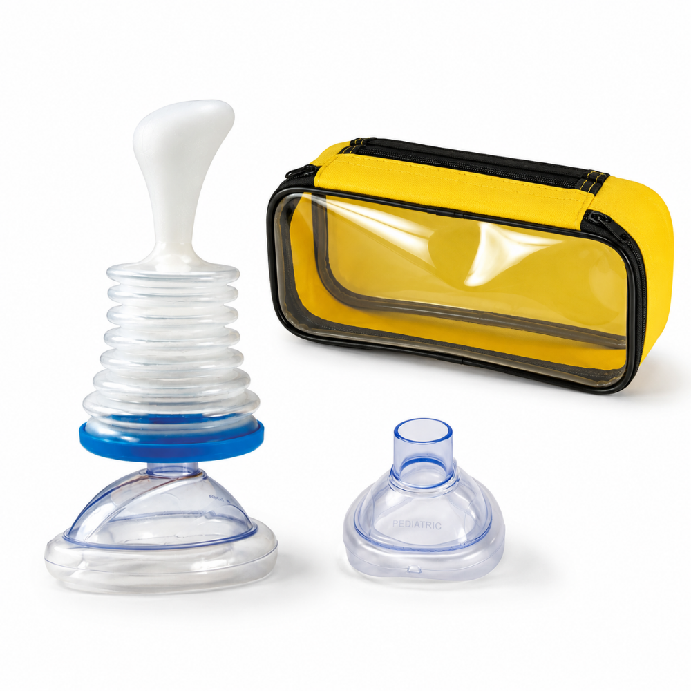 Anti Choking Device with Manual Suction and Masks for Emergency Airway Clearance - Image 7