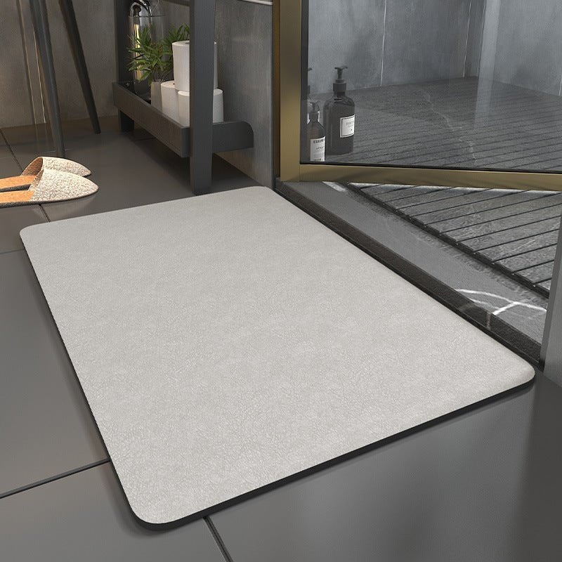 Anti-Slip Quick-Dry Bath Mat with Mottled Textured Surface and Non-Skid Backing - Image 4