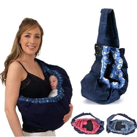 Baby Carrier Sling with Adjustable Strap and Internal Safety Harness - Image 1