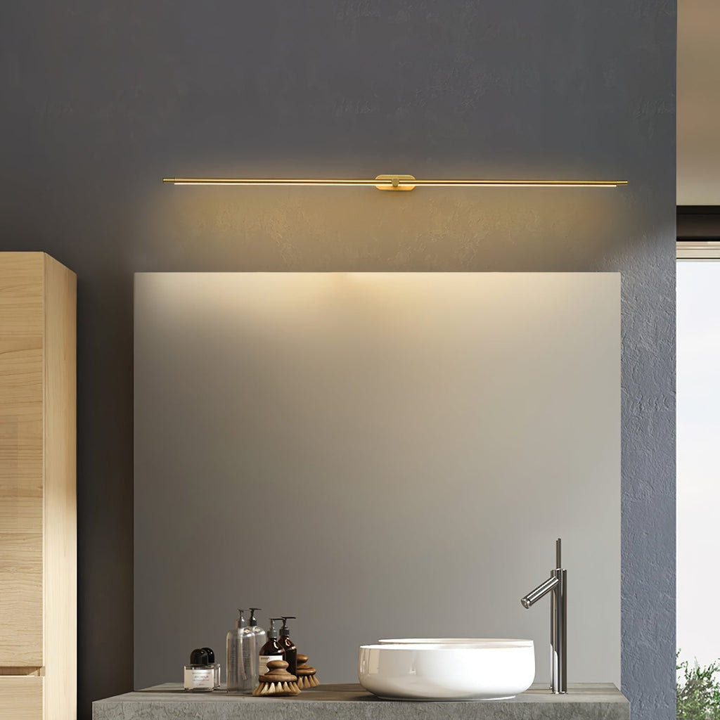 Bathroom Vanity Light Fixtures with LED Mirror Lighting and Slim Linear Design - Image 23