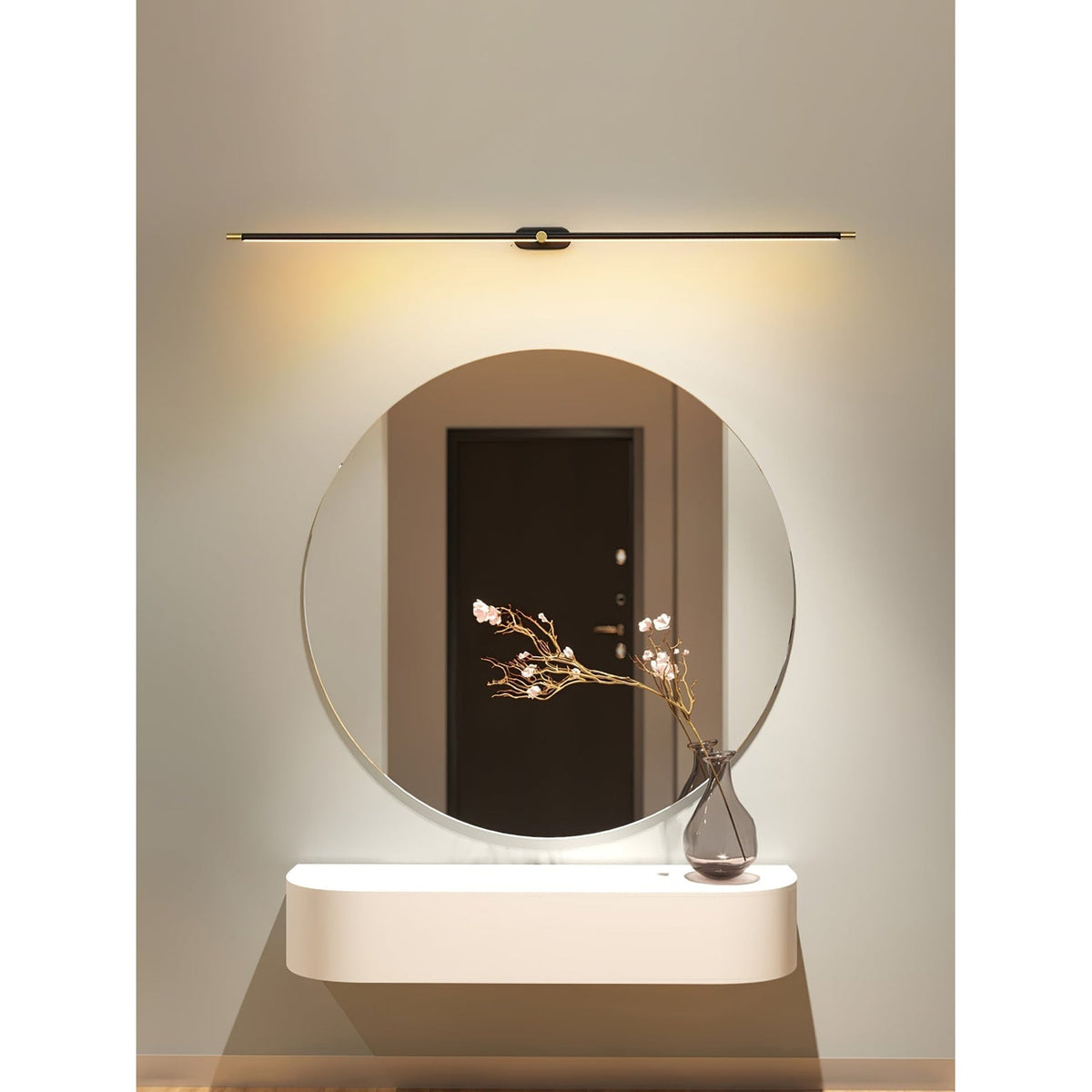 Bathroom Vanity Light Fixtures with LED Mirror Lighting and Slim Linear Design - Image 29