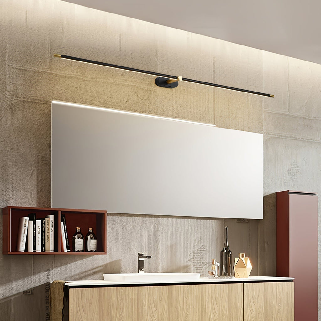 Bathroom Vanity Light Fixtures with LED Mirror Lighting and Slim Linear Design - Image 33