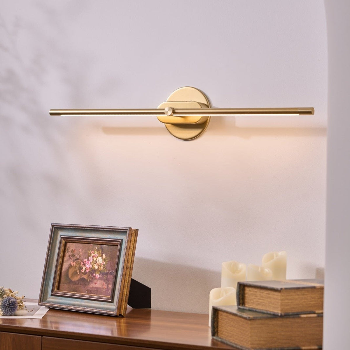 Bathroom Vanity Light Fixtures with LED Mirror Lighting and Slim Linear Design - Image 43