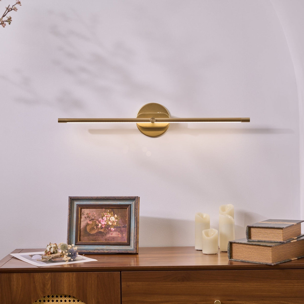 Bathroom Vanity Light Fixtures with LED Mirror Lighting and Slim Linear Design - Image 7