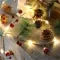 Battery Operated Christmas Garland Lights with Warm White LED and Pine Cones - Image 12
