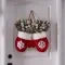 Battery Operated Christmas Lights Mitten-Shaped Door Hanger with LED Warm White and Faux Greenery - Image 7