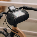 Bike Handlebar Bag with Touchscreen Phone Pocket and Detachable Shoulder Strap - Image 14
