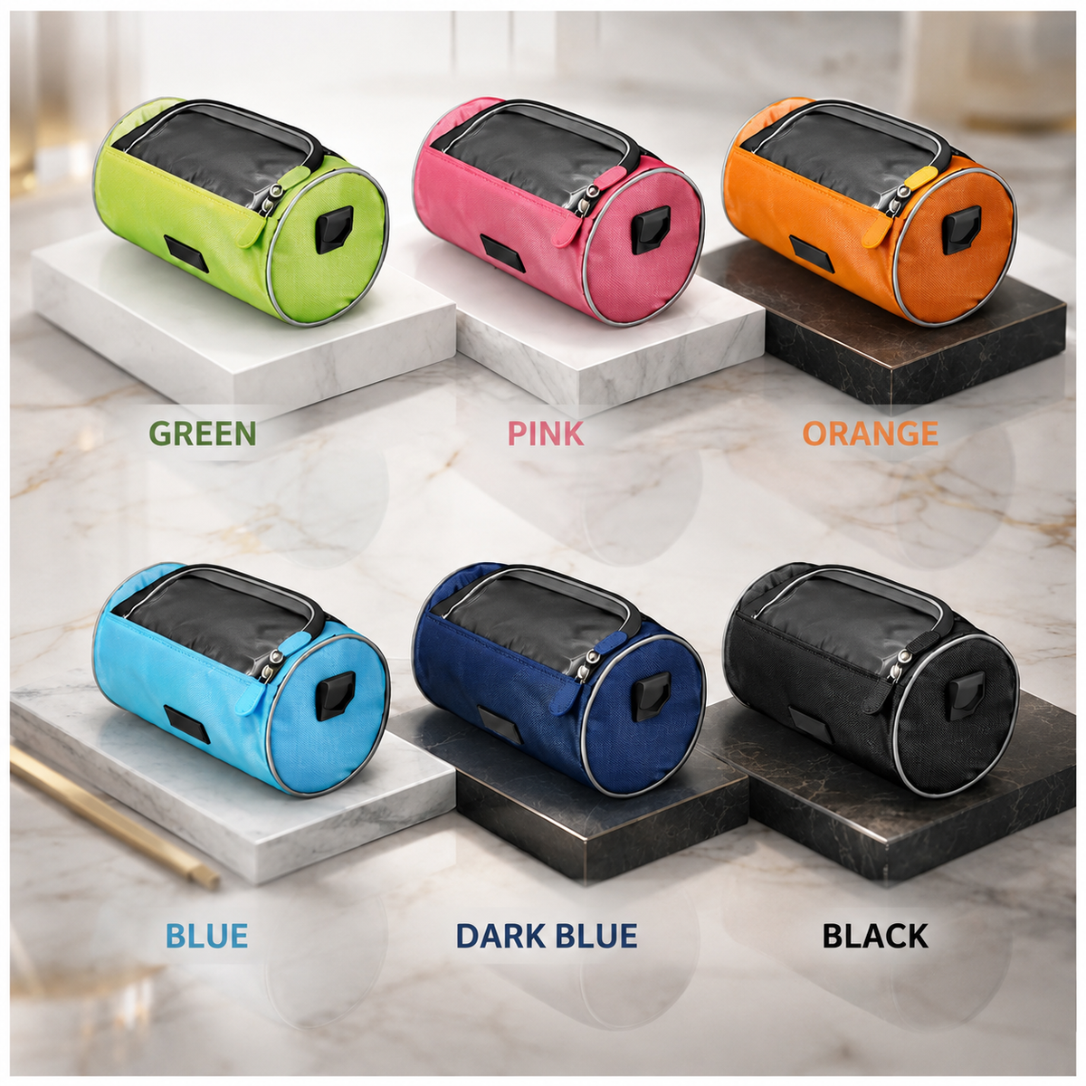 Bike Handlebar Bag with Touchscreen Phone Pocket and Detachable Shoulder Strap - Image 4