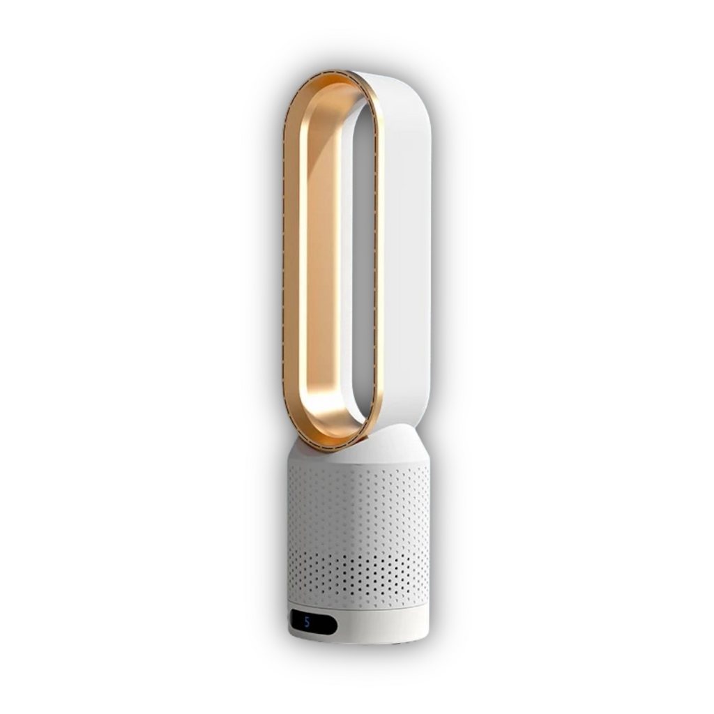 Bladeless Tower Fan with Oscillation and Air Purifier UV Ionizer Digital Display - Image 15