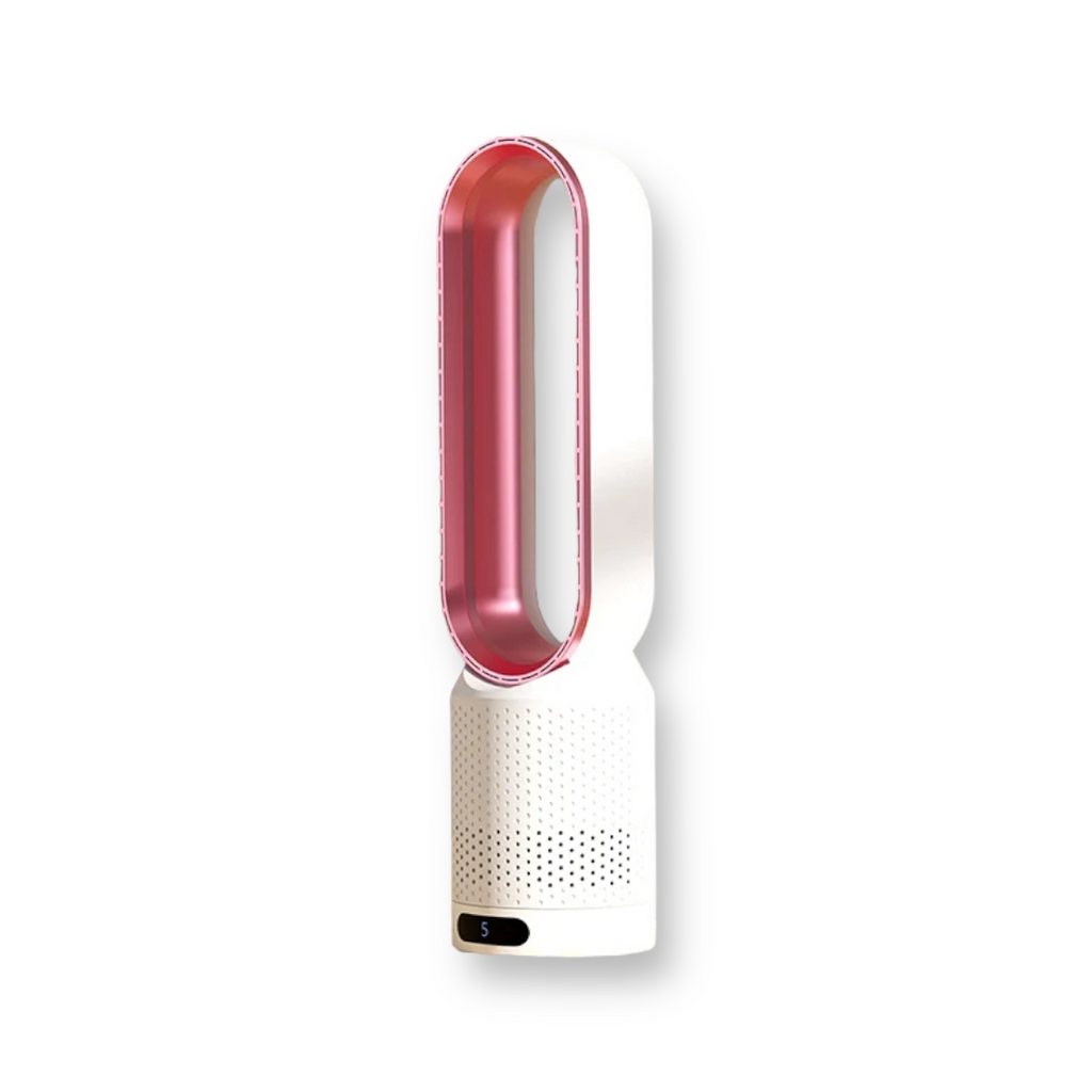 Bladeless Tower Fan with Oscillation and Air Purifier UV Ionizer Digital Display - Image 16