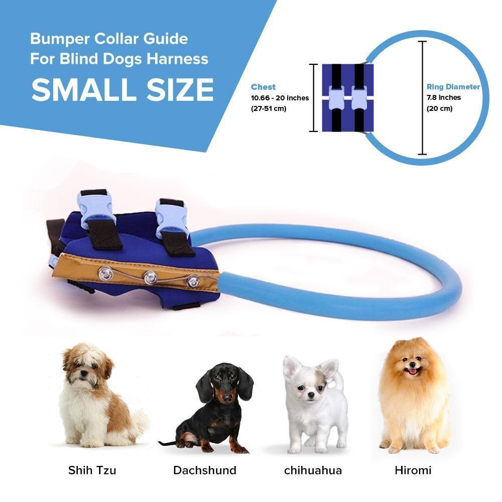 Blind Dog Halo Harness with Protective Bumper Ring and Adjustable Straps - Image 10
