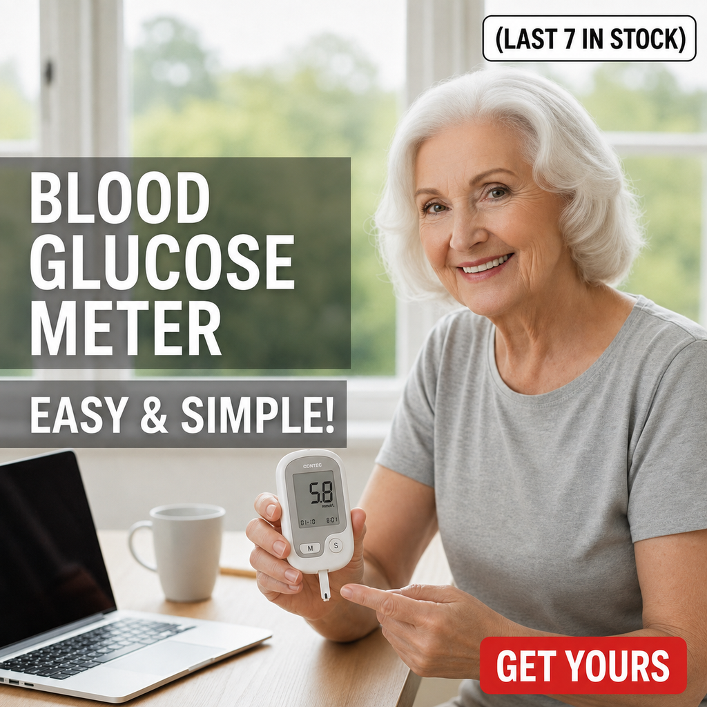 Blood Sugar Monitoring System with Portable Glucose Meter and Digital Lcd Display - Image 7