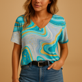 Women’s boho-style top with a relaxed fit and refined detailing, ideal for summer outfits, festivals and casual wear.