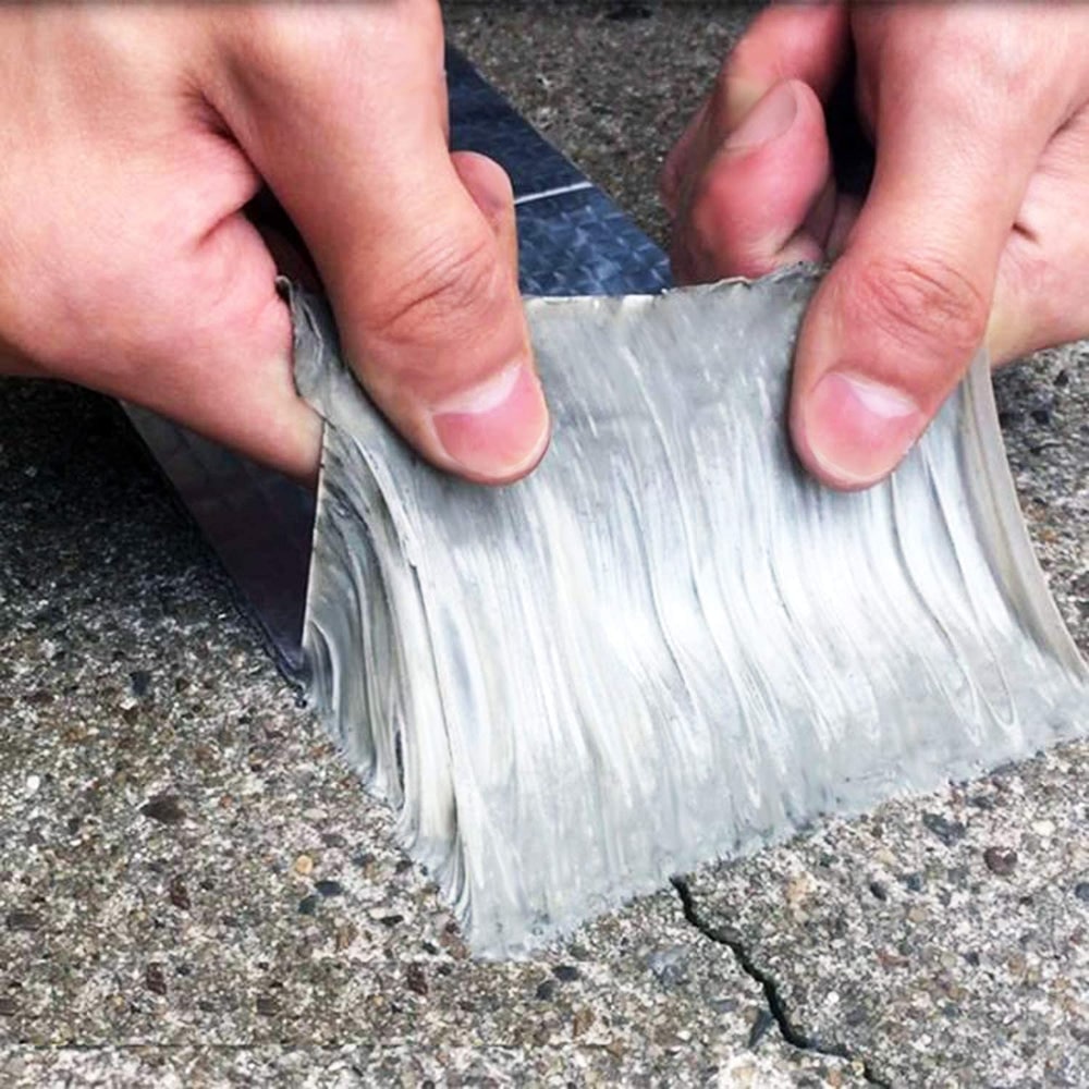 Butyl Tape with Aluminum Foil Backing for Waterproof Repairs and Sealing - Image 2