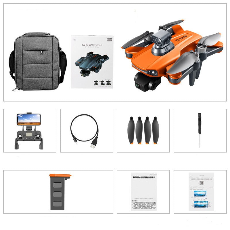 Camera Drone Quadcopter with 3-Axis Gimbal GPS and Foldable Portable Design - Image 10