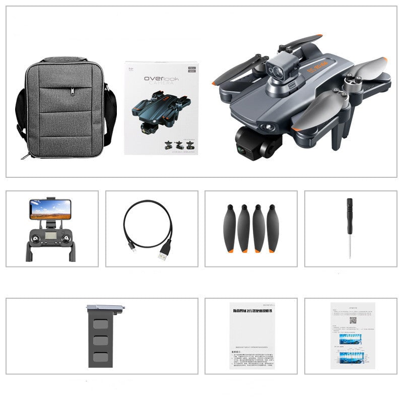 Camera Drone Quadcopter with 3-Axis Gimbal GPS and Foldable Portable Design - Image 8