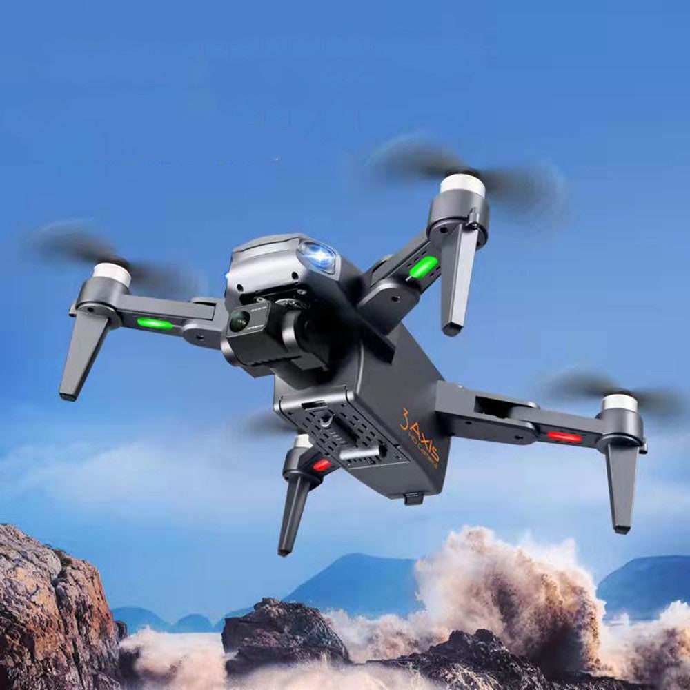Camera Drone Quadcopter with 3-Axis Gimbal GPS and Foldable Portable Design - Image 9