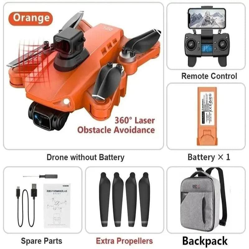 Camera Drone with GPS and 3-Axis Gimbal Foldable Quadcopter with Brushless Motor - Image 13