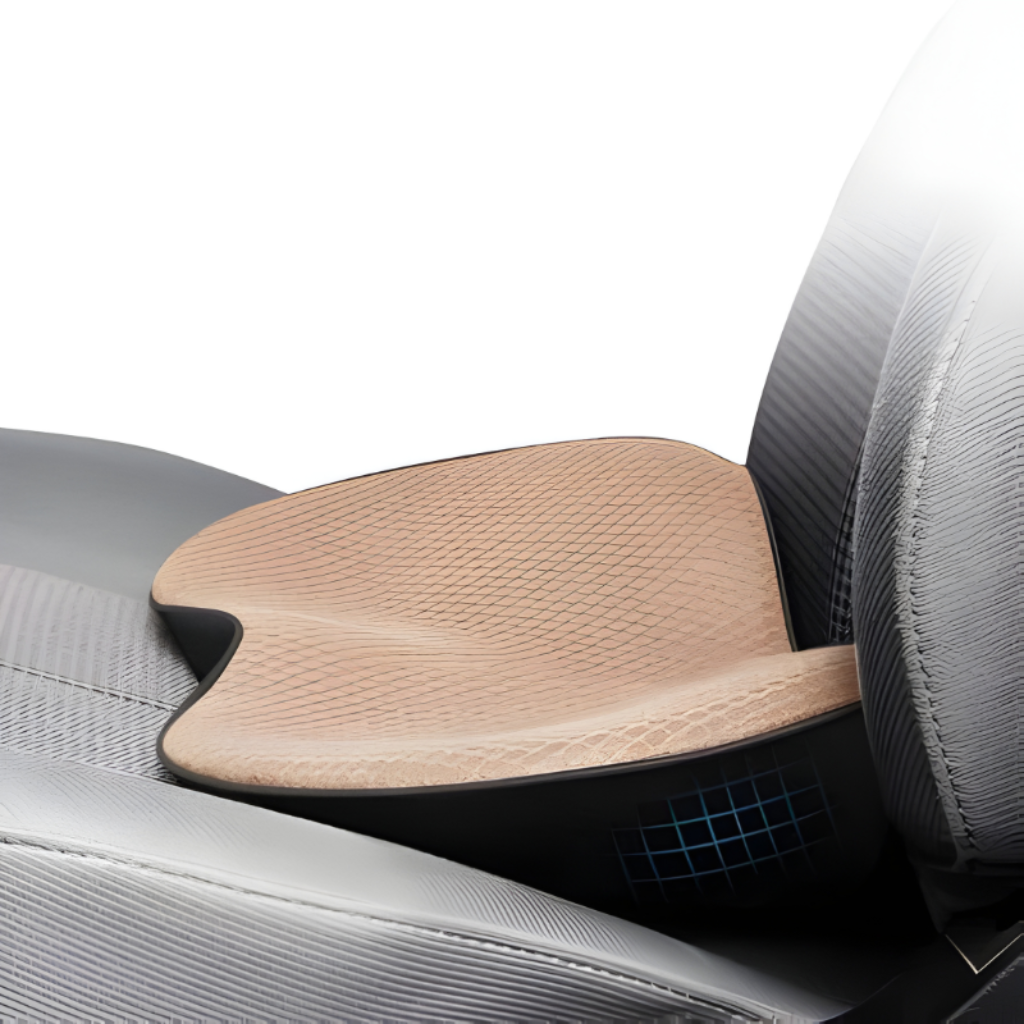 Car Seat Cushion with Memory Foam Booster and Contoured Ergonomic Support - Image 2