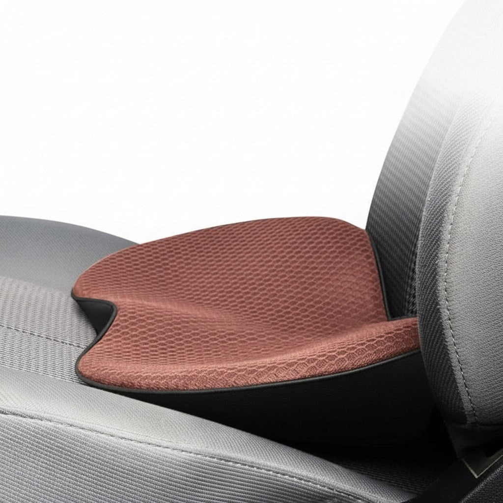 Car Seat Cushion with Memory Foam Booster and Contoured Ergonomic Support - Image 3