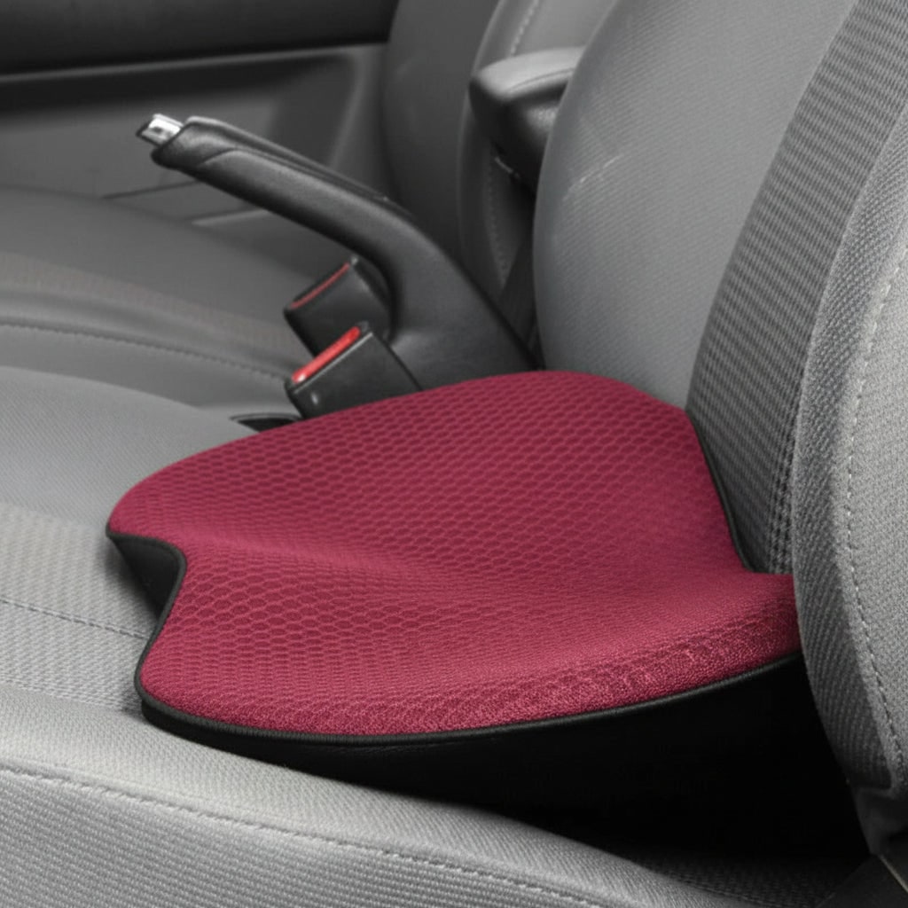 Car Seat Cushion with Memory Foam Booster and Contoured Ergonomic Support - Image 4