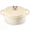 Cast Iron Dutch Oven Pot with Lid for Bread Baking and Braising 6 Quart Enameled - Image 5