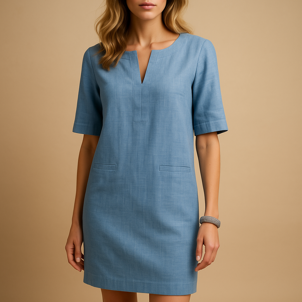 Casual chic lightweight dress for women with an airy flattering fit, perfect for daily wear, dinners, and weekend outings.