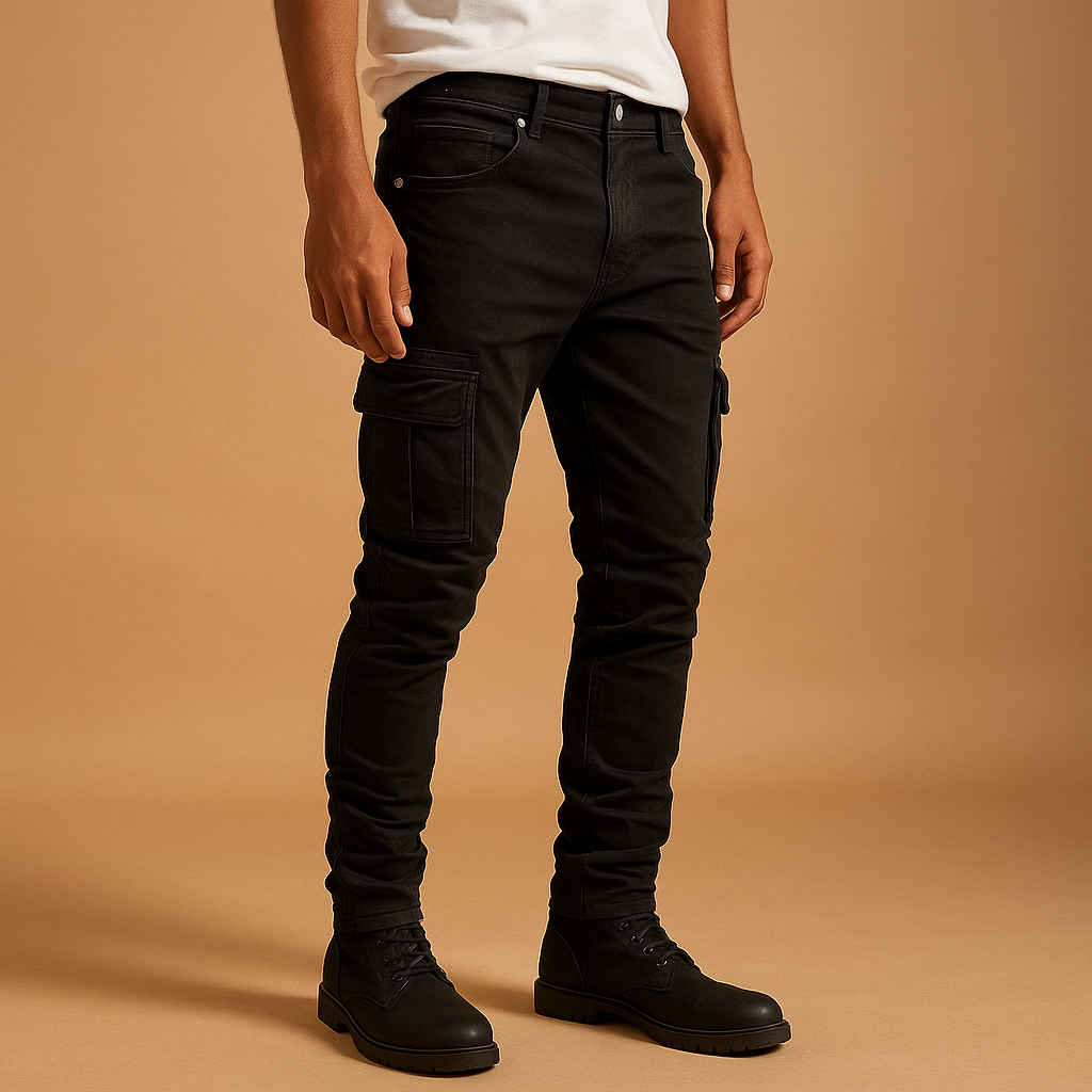 Men’s casual cotton pants with relaxed fit, ideal for everyday wear, casual outfits, and comfortable all-day use.