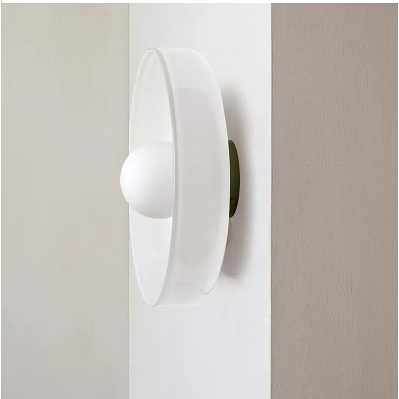 Ceiling Flush Mount Light with Translucent Glass Shade and Soft Diffused LED Lighting - Image 8
