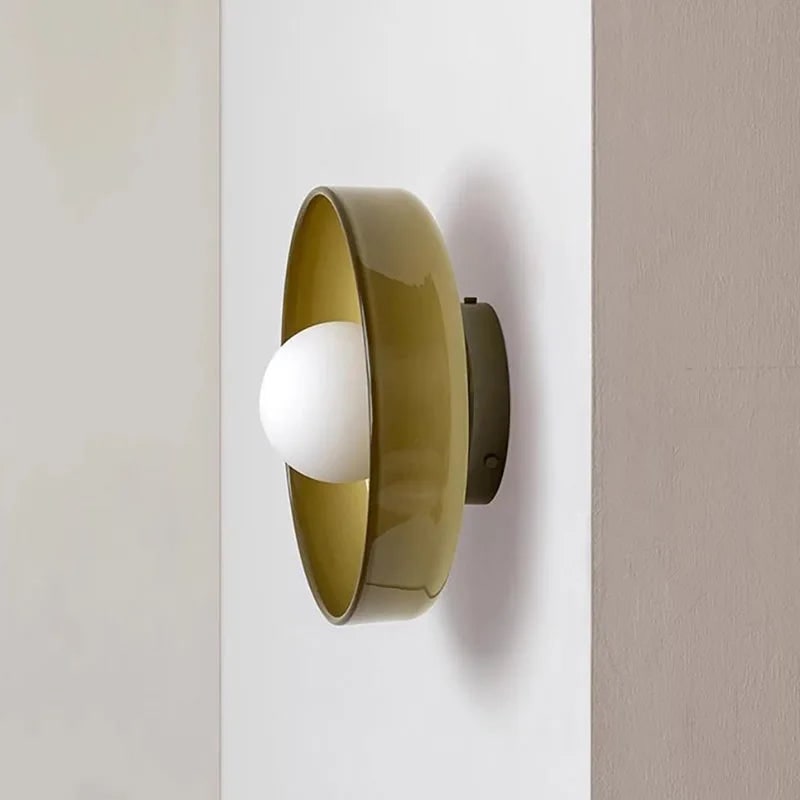 Ceiling Flush Mount Light with Translucent Glass Shade and Soft Diffused LED Lighting - Image 9