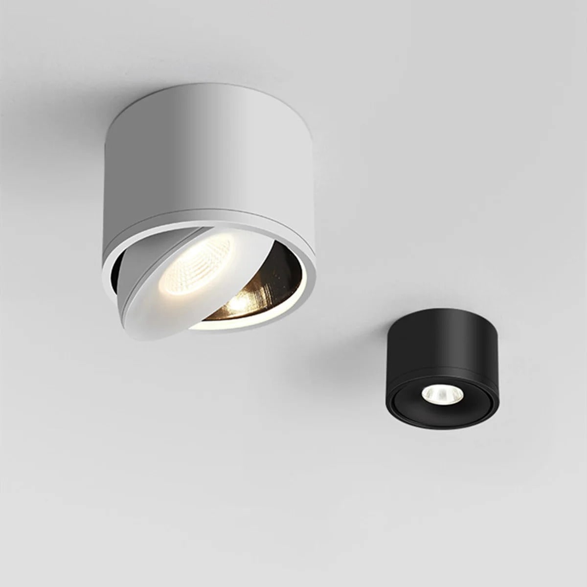 Ceiling Light with Adjustable Rotatable Spotlight and Directional Head - Image 1