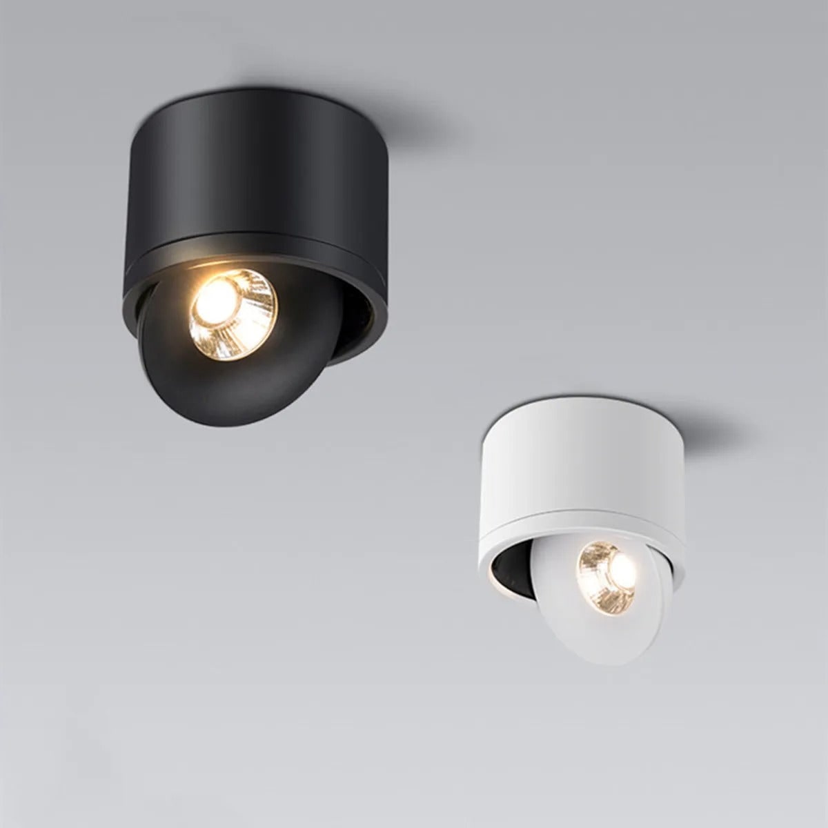 Ceiling Light with Adjustable Rotatable Spotlight and Directional Head - Image 5