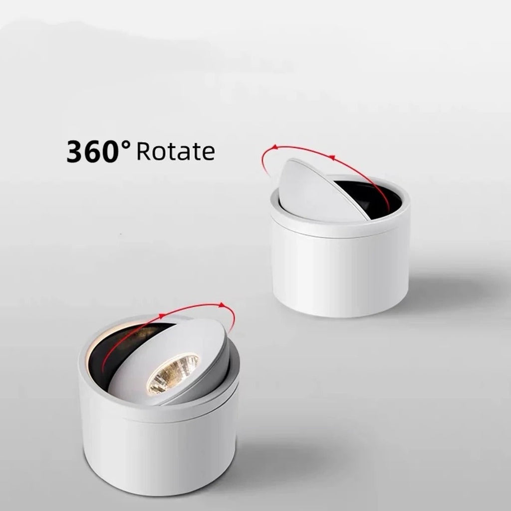 Ceiling Light with Adjustable Rotatable Spotlight and Directional Head - Image 8