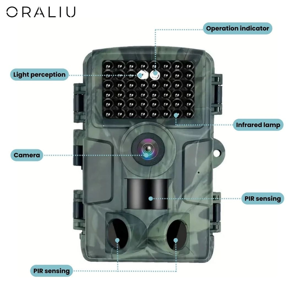 Cellular Trail Camera with Night Vision and Infrared LED for Wildlife Monitoring - Image 11