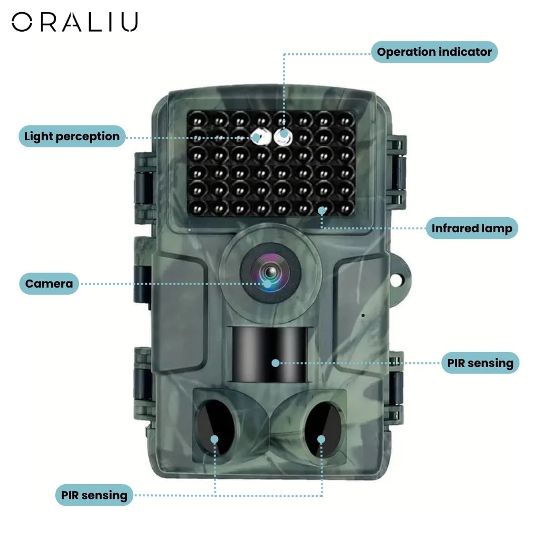 Cellular Trail Camera with Night Vision and Infrared LED for Wildlife Monitoring - Image 11