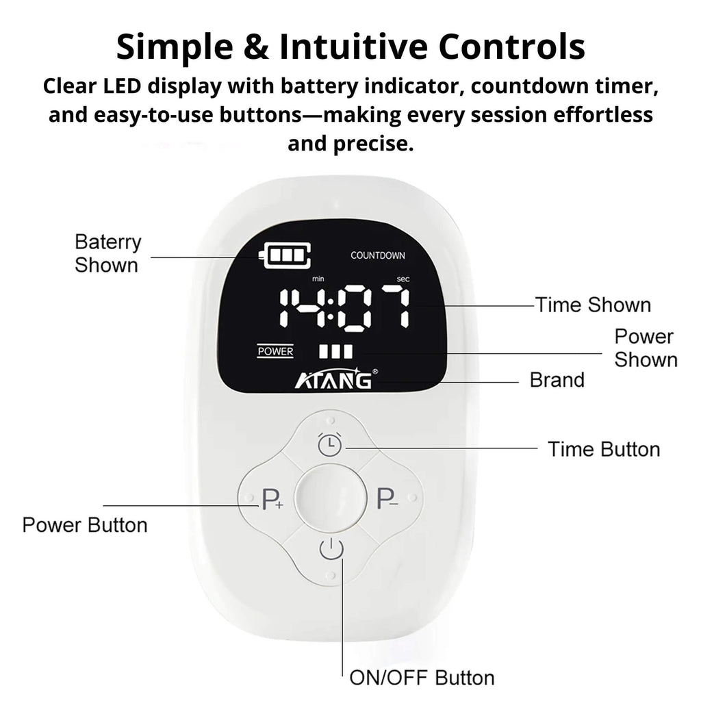 Ces Cranial Electrotherapy Stimulation Device with Earlobe Clips Handheld - Image 5