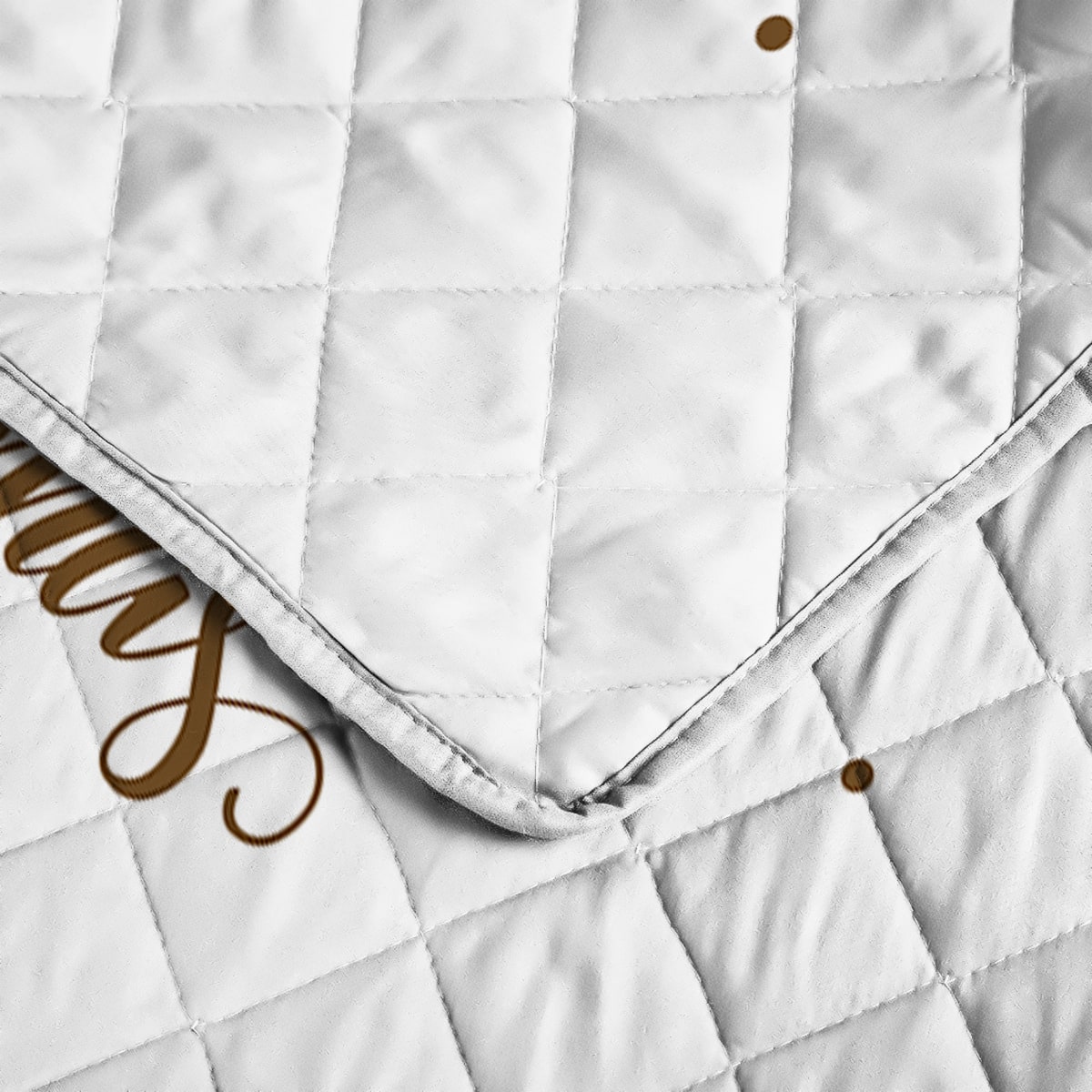Christmas Bedding Set with Reindeer Quilt and 2 Pillow Shams Microfiber Quilted - Image 4